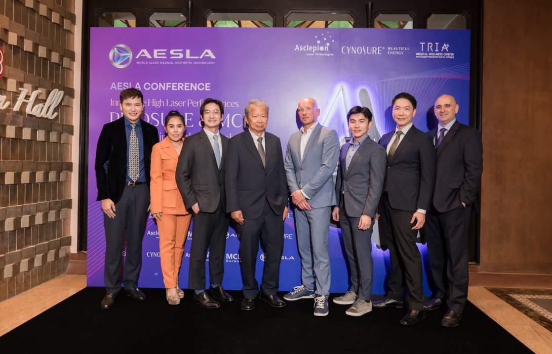 “AESLA” ผนึก TRIA จัด “AESLA CONFERENCE” อัปเดตเทรนด์ความรู้ PICOSURE และ MCL 31 นวัตกรรมเลเซอร์ประสิทธิภาพสูงมาตรฐาน Gold Standard 