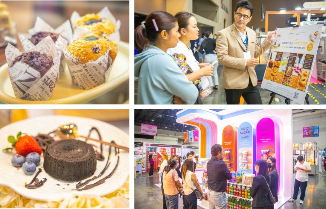 เริ่มแล้ว !! งานแสดงสินค้าและบริการเกี่ยวกับเบเกอรี่-ขนมหวานครบวงจร เบเกอรี่ แอนด์ สวีท เฟสติวัล 2023