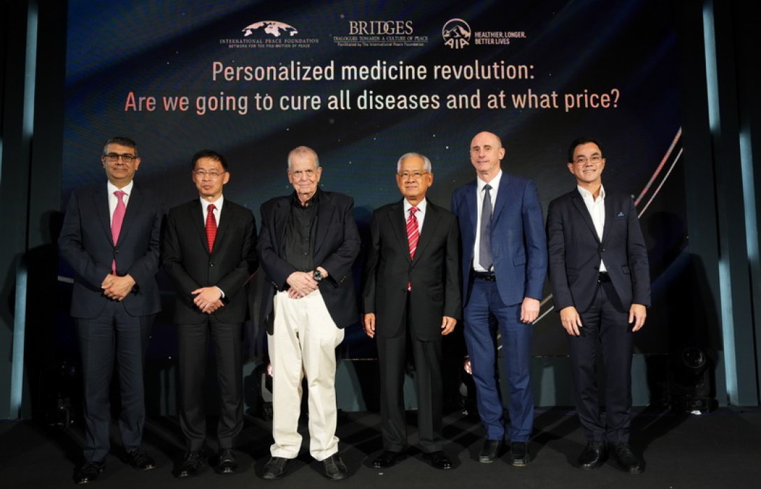 เอไอเอ ประเทศไทย จัดงาน AIA Nobel Laureates Luncheon Talk Series ในหัวข้อ “Personalized Medicine Revolution: Are We Going to Cure All Diseases and at What Price?”
