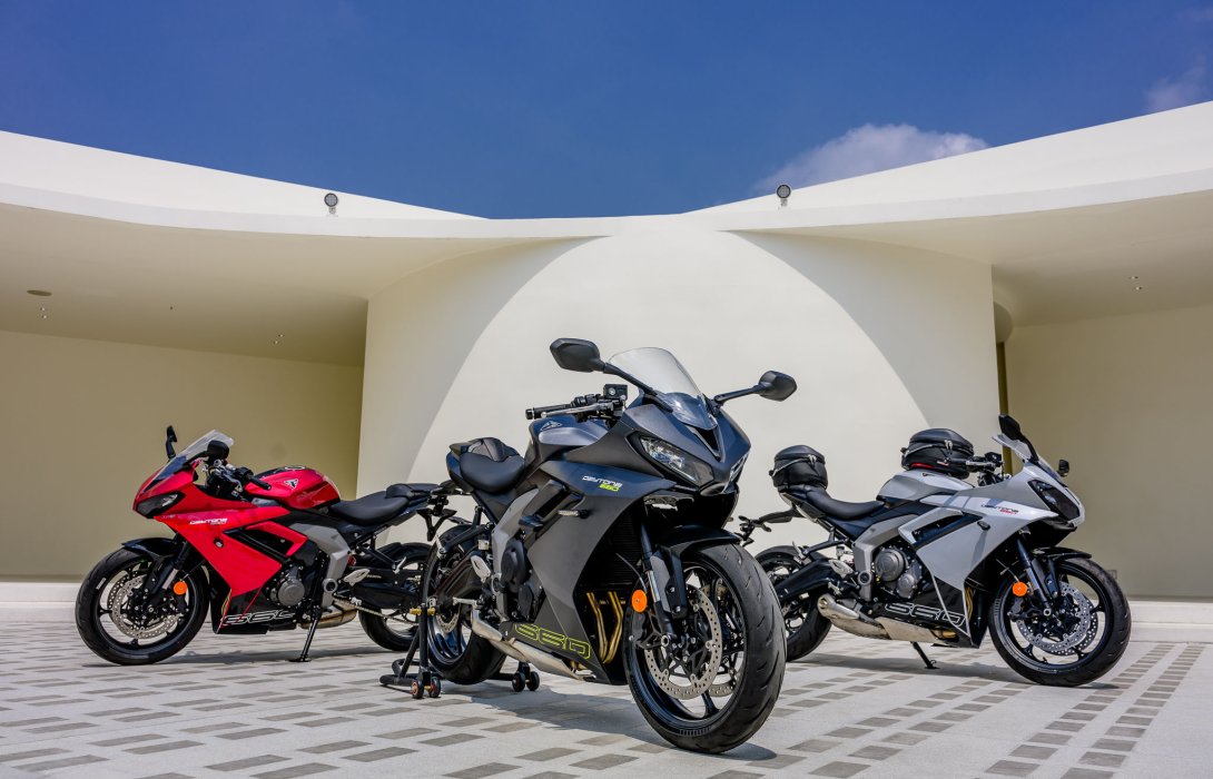 เอาใจสายสปอร์ตขนาดกลาง! ไทรอัมพ์ มอเตอร์ไซเคิลส์ ส่งโปรโมชัน Daytona 660 พร้อมชุดแต่งสุดพิเศษ 3 แบบ 3 สไตล์ เฉพาะ 50 คันแรกรับฟรี! ประกันภัยชั้น 1