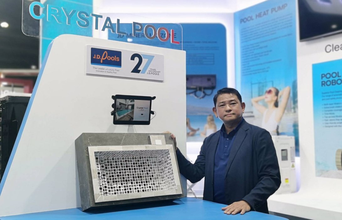 เจ.ดี.พูลส์นำหน้านวัตกรรมสระว่ายน้ำ เปิดตัว“คริสตัลพูล”ในงานสถาปนิก’67