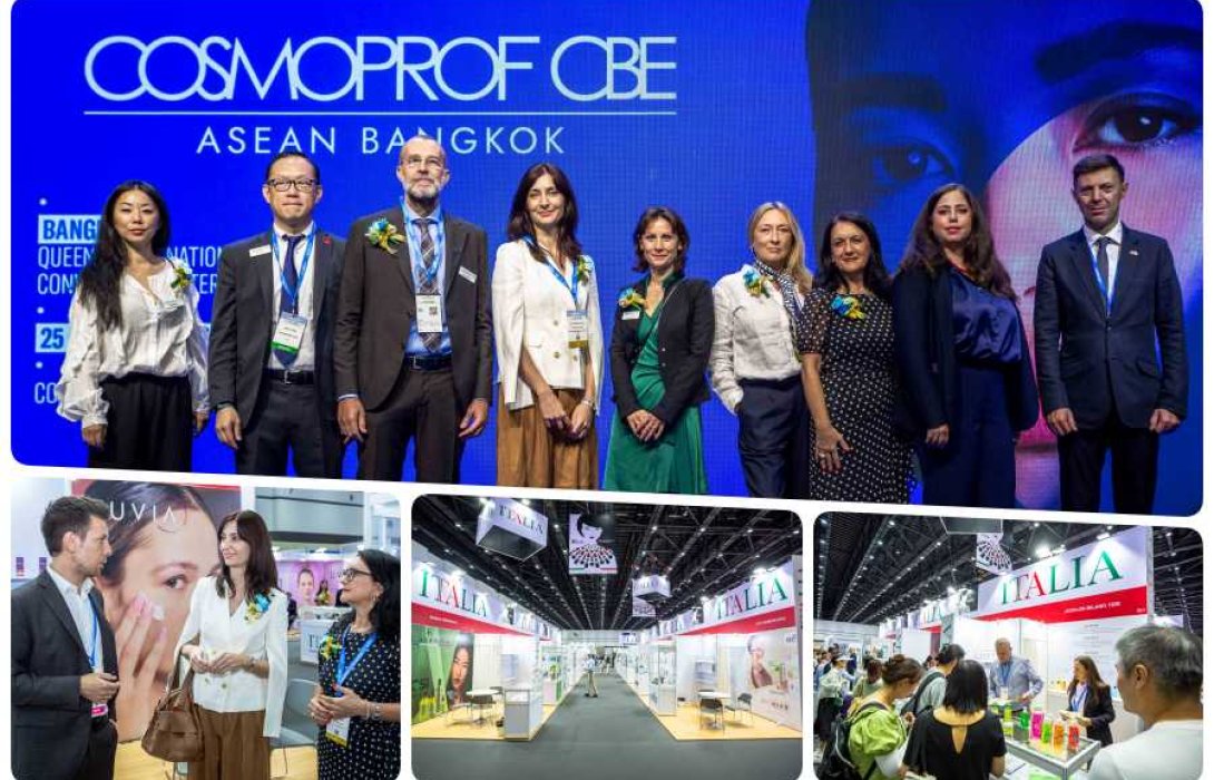 “THE ITALIAN PAVILION” กลับมาอย่างยิ่งใหญ่ !! รวมสุดยอด 18 แบรนด์บิวตี้ส่งตรงจากอิตาลี ในงานแสดงสินค้าเพื่อความงาม “Cosmoprof CBE ASEAN 2024”