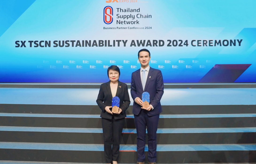 TPBI จับมือ T.A.K. คว้า 2 รางวัล SX TSCN Sustainability Award 2024  ตอกย้ำความมุ่งมั่นพัฒนาความยั่งยืนในห่วงโซ่อุปทาน