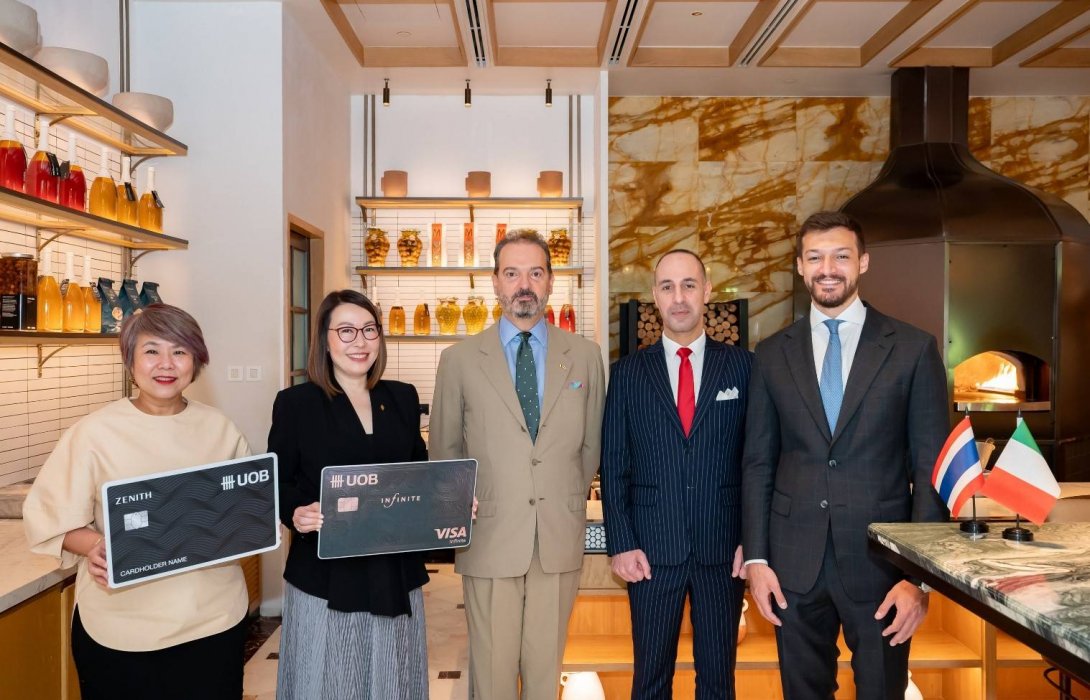 ยูโอบี ยกระดับสิทธิประโยชน์ด้านการเดินทางสำหรับผู้ถือบัตรยูโอบี รีเสิร์ฟ ยูโอบี อินฟินิท และยูโอบี ซีนิท กับสิทธิพิเศษในการยื่นขอวีซ่าอิตาลี
