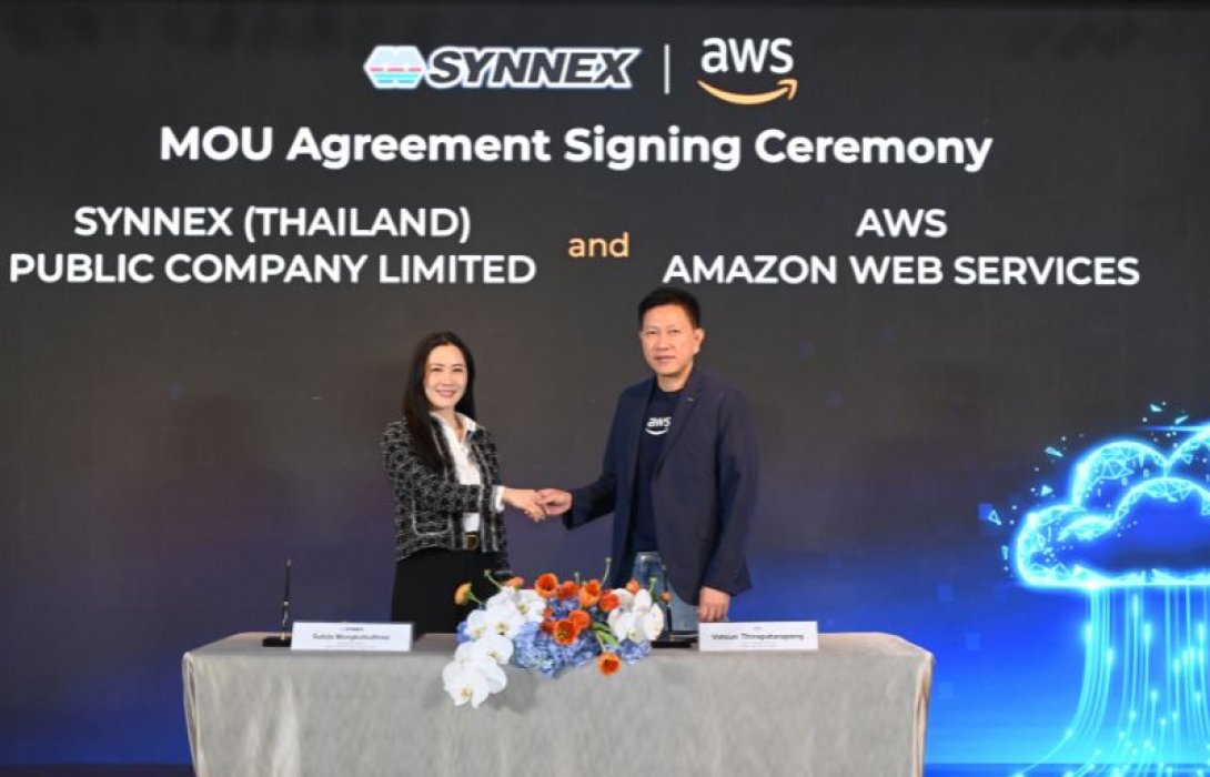 “SYNNEX จับมือ AWS พัฒนาโซลูชัน เพื่อเร่งการเปลี่ยนแปลงทางดิจิทัล พร้อมขยายธุรกิจสู่ระดับภูมิภาค”