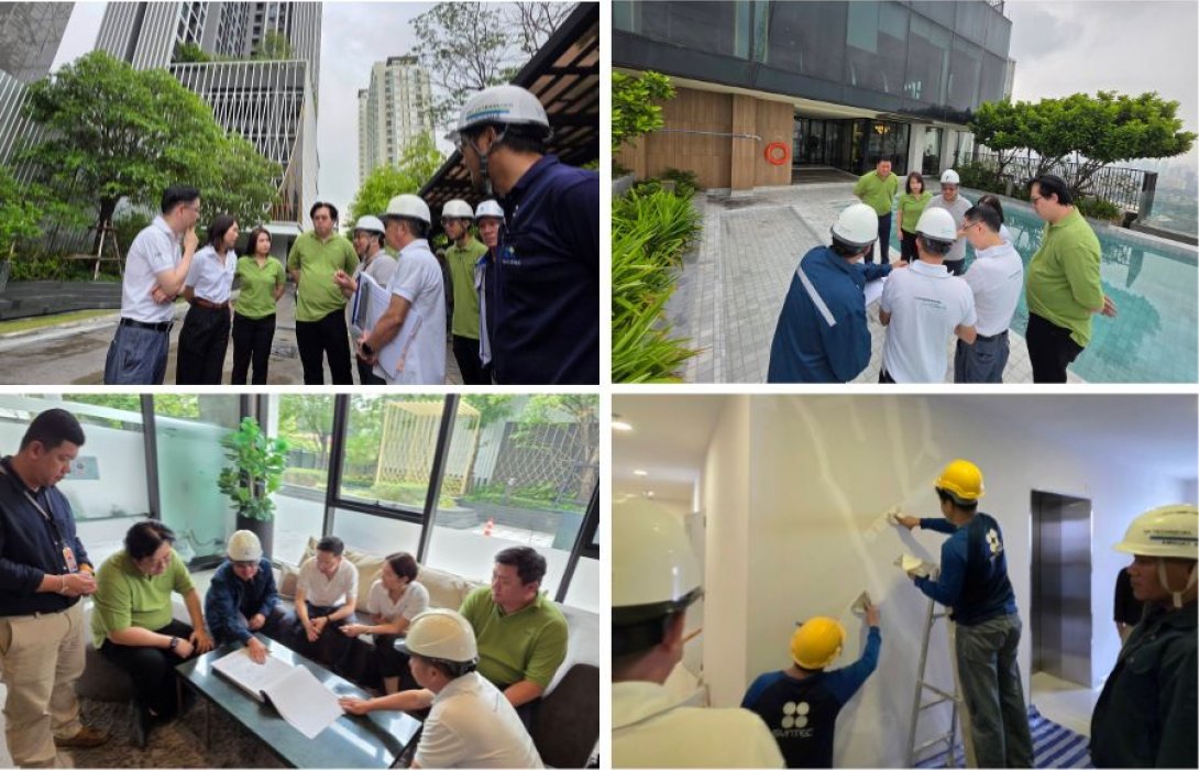 “พฤกษา” เดินหน้ามาตรการเชิงรุก เร่งลงพื้นที่ตรวจสอบ ยืนยันความปลอดภัย  พร้อมผนึกพันธมิตร “เริ่มลุยงานซ่อม” เคียงข้างลูกบ้านมั่นใจทั้งโครงการแนวสูงและแนวราบ