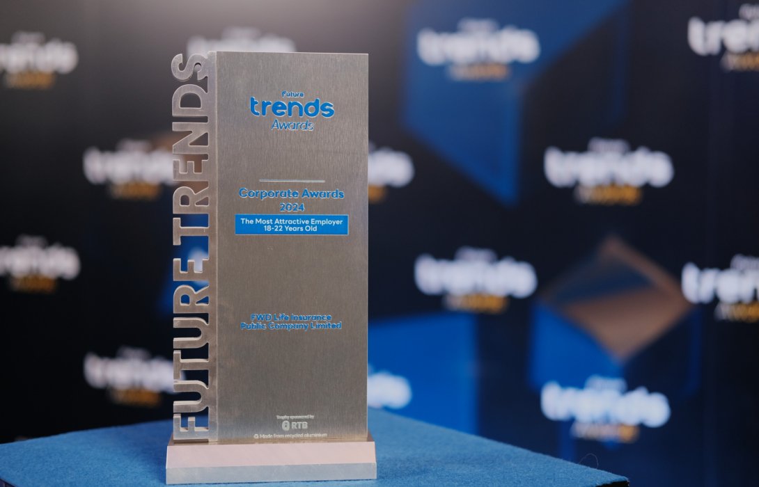 FWD ประกันชีวิต องค์กรที่เข้าใจคนรุ่นใหม่ การันตีด้วย 2 รางวัลใหญ่จาก Future Trends และ WorkVenture