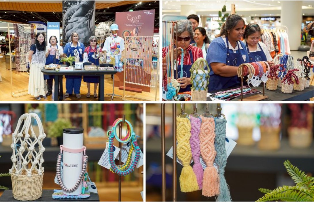 ไอคอนคราฟต์ ร่วมกับ V Craft จัดกิจกรรม “MACRAME IN THE DARK” ชวนเปิดประสบการณ์สร้างสรรค์ในความมืด พร้อมสนับสนุนงานฝีมือผู้พิการทางสวยตา