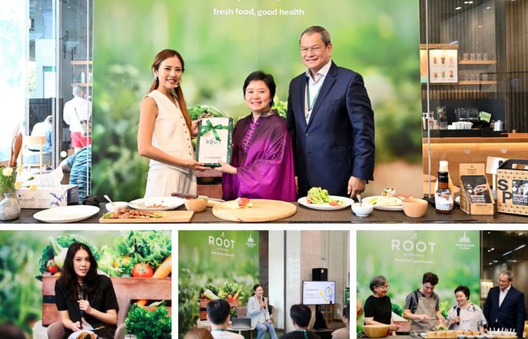 ไทยกรุ๊ป โฮลดิ้งส์ จัดงาน A ROOT by Thai Group ชวนคนไทยใส่ใจสุขภาพ ด้วยอาหารดี ชีวิตดี
