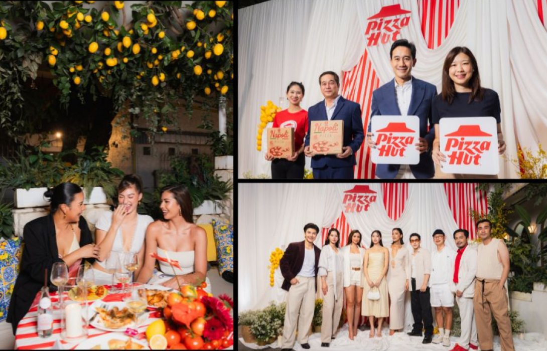 พิซซ่า ฮัท ฉลองครบรอบ 1 ปี ‘พิซซ่านาโปลี’ จับมือพันธมิตรระดับโลกทรานส์ฟอร์มเมนูไอคอนิกสู่พรีเมียมไลฟ์สไตล์แบรนด์ พร้อมเปิดตัว 3 หน้าใหม่ “The Taste of Capri”