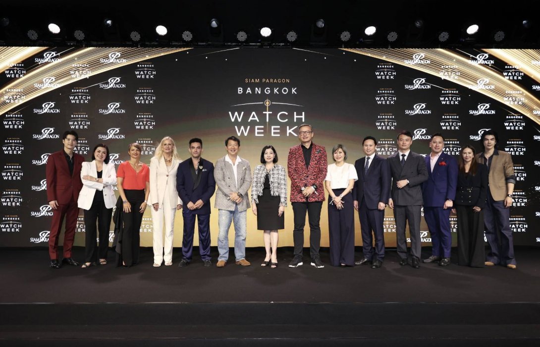 ยิ่งใหญ่ระดับโลก “Siam Paragon Bangkok Watch Week 2025”ปรากฏการณ์งานนาฬิกาที่ผู้ก่อตั้งและผู้บริหารแบรนด์จากทั่วโลกบินมาร่วมงาน ยกระดับกรุงเทพฯ ให้เป็นศูนย์กลางนาฬิกาหรูแห่งหนึ่งของโลก