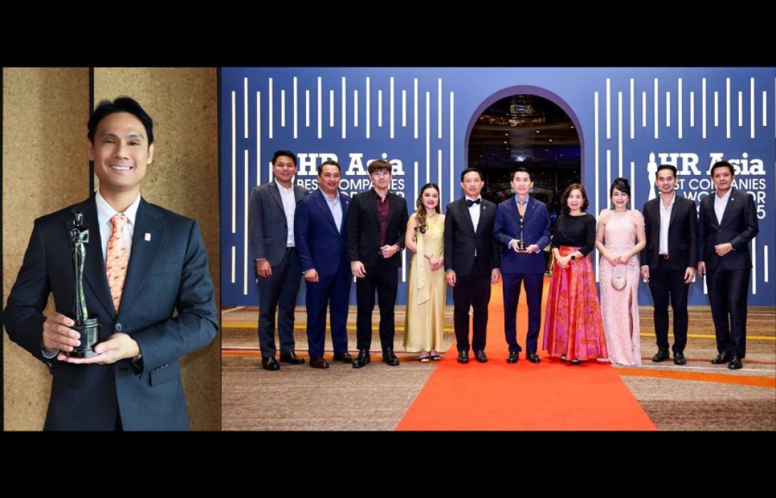 บี.กริม คว้ารางวัล “HR Asia Best Companies to Work for in Asia 2025” 4 ปีซ้อน ตอกย้ำความสำเร็จในการเป็นองค์กรที่ดีที่สุดในเอเชียสำหรับการทำงาน
