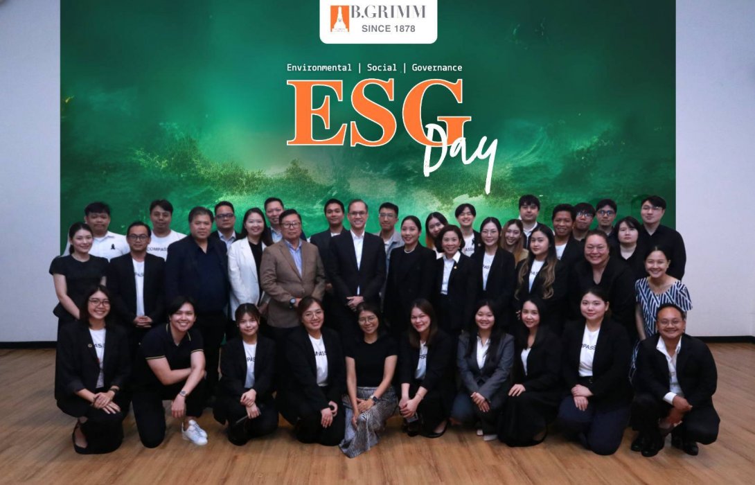 บี.กริม เพาเวอร์ ปลุกพลังดิจิทัล ขับเคลื่อนองค์กรยั่งยืน ตอกย้ำธรรมาภิบาลในงาน ESG Day 2025