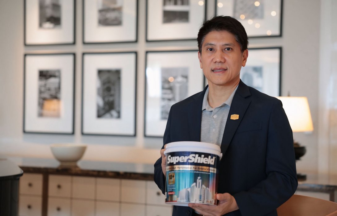 TOA ตอกย้ำเบอร์ 1 เจ้าตลาดสี ด้วย ‘SuperShield’ นวัตกรรมสีขั้นสุดเพื่อการปกป้องบ้าน  ทน สะท้อนร้อนสูงสุด 99.2% การันตีบทพิสูจน์ความทนทานกว่า 4 ทศวรรษ