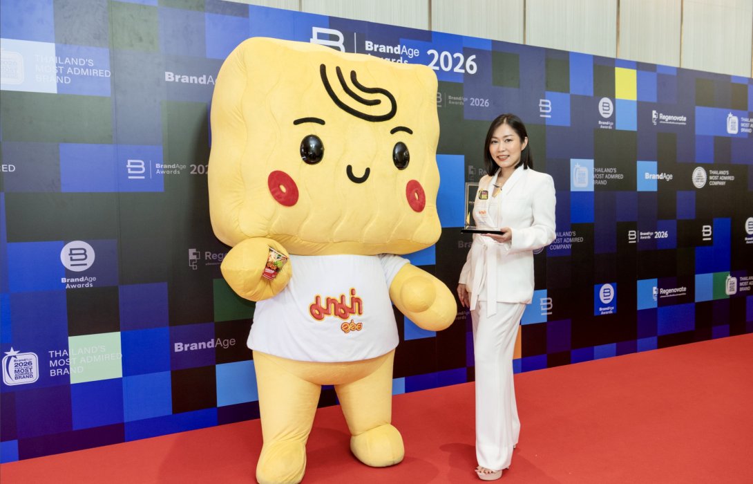 “มาม่า” ครองใจผู้บริโภคคว้า Thailand’s Most Admired Brand 2026 ตอกย้ำแบรนด์ที่น่าเชื่อถือที่สุด