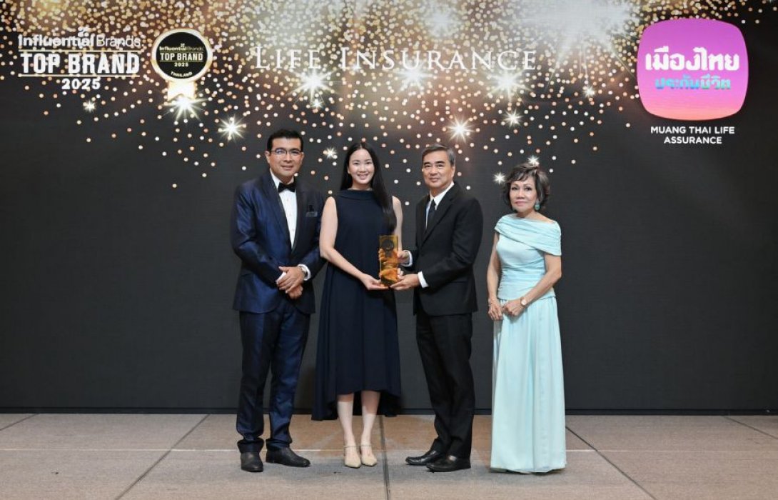 เมืองไทยประกันชีวิต คว้า 2 รางวัล 2025 ASIA CEO SUMMIT & AWARD CEREMONY สะท้อนความแข็งแกร่งของผู้นำองค์กรและแบรนด์ประกันชีวิต
