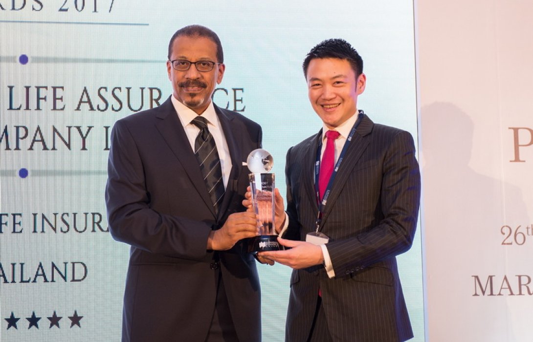 เเมืองไทยประกันชีวิต คว้า “รางวัลสุดยอดบริษัทประกันชีวิตแห่งนวัตกรรม – ประเทศไทย ประจำปี 2560” 