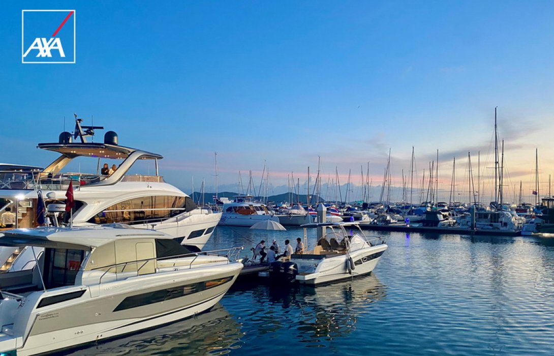 แอกซ่าประกันภัย ผู้สนับสนุนด้านประกันภัยอย่างเป็นทางการ ร่วมงาน “Thailand Yacht Show 2022” ที่พัทยา