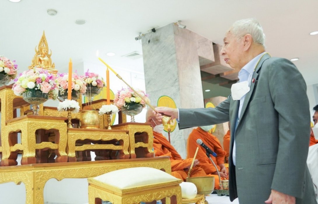 เมืองไทยประกันภัย จัดพิธีทำบุญครบรอบบริษัทฯ