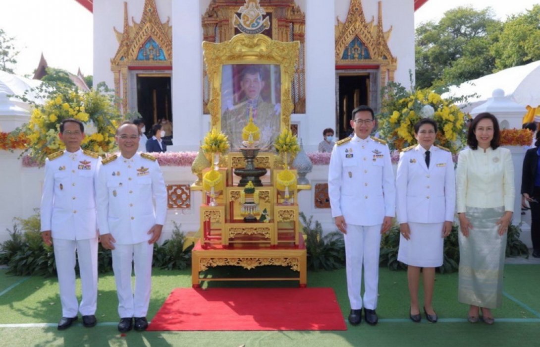 กรุงไทย-แอกซ่า ประกันชีวิต ร่วมงานถวายผ้าพระกฐินพระราชทาน ประจำปี 2565