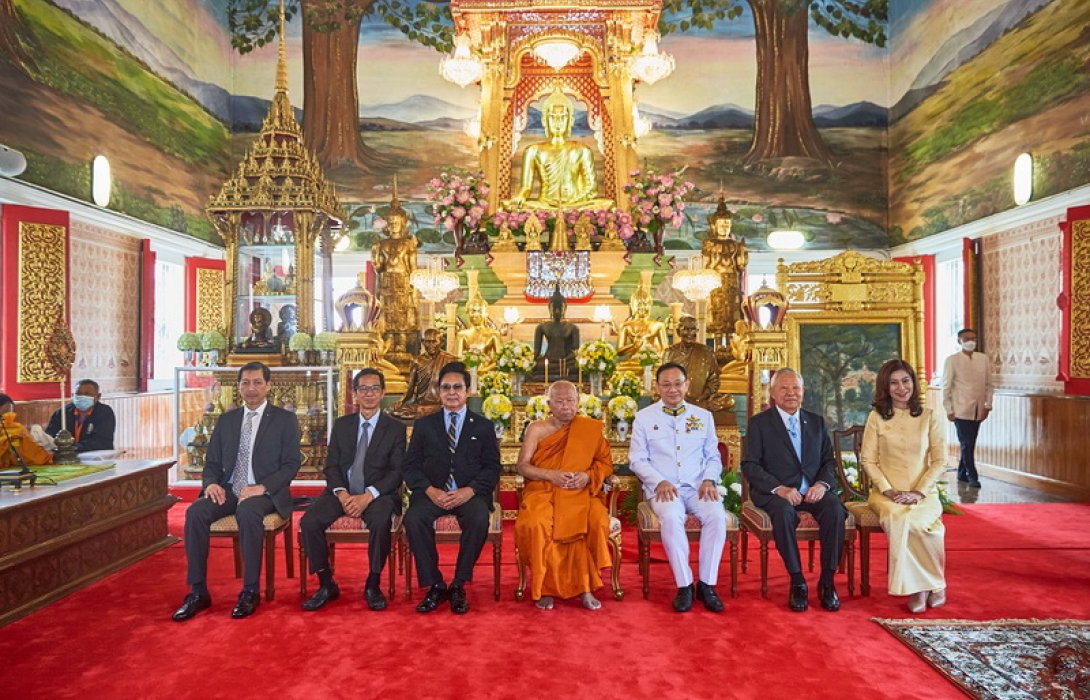 ไทยประกันชีวิตถวายผ้าพระกฐินพระราชทาน ประจำปี 2565