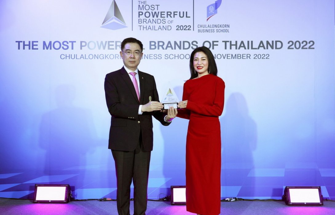 เอไอเอ ประเทศไทย คว้ารางวัล “สุดยอดแบรนด์ทรงพลังปี 2022” ติดต่อกันเป็นครั้งที่ 6