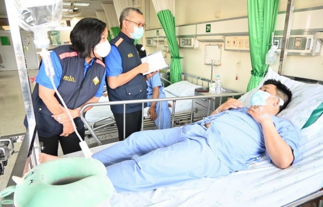 คปภ. ลงพื้นที่เร่งช่วยเหลือด้านประกันภัยกรณีเรือบรรทุกน้ำมันระเบิดจังหวัดสมุทรสงคราม