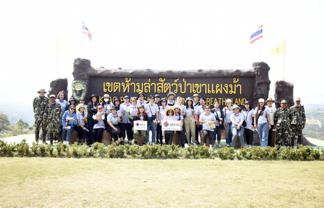 เอ็ม เอส ไอ จี ประกันภัย จับมือ ฟรีแลนด์ ส่งเสริมความหลากลายทางชีวภาพที่ดงพญาเย็น