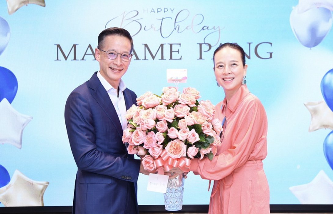คนวงการธุรกิจ-ประกันฯ ร่วมอวยพรวันคล้ายวันเกิด “มาดามแป้ง” นวลพรรณ ล่ำซำ