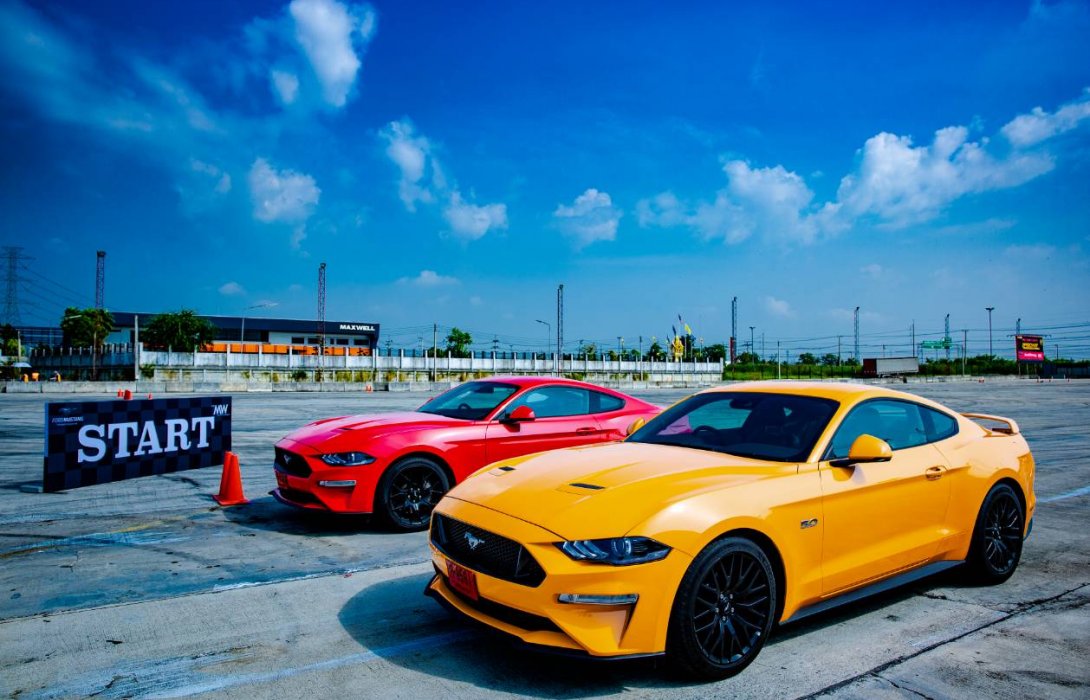 ฟอร์ด MW นครอินทร์-ราชพฤกษ์ รุกตลาดจัดทดสอบรถ New Ford Mustang 2018