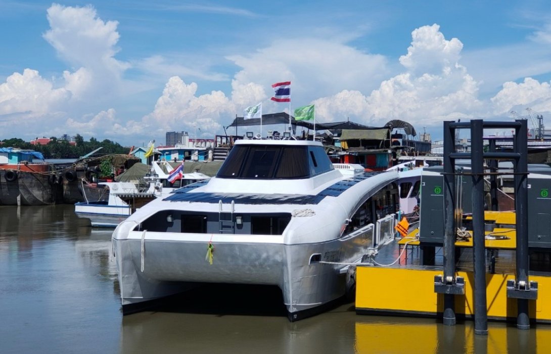 EA“MINE Smart Ferry”เรือพลังงานไฟฟ้าลำแรกของไทย พร้อมให้บริการแล้ว 