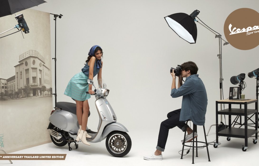 เวสป้า ฉลอง10ปี ชวนร่วมเป็นส่วนหนึ่งด้วย Vespa SPRINT 150 i-Get ABS 