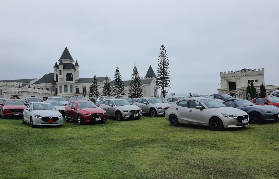 มาสด้า จัดทดสอบรถยนต์ครั้งใหญ่ “Mazda Skyactiv Caravan ขับรถ30คนมุ่งเขาใหญ่ ปากช่อง