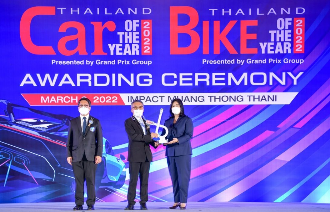 ฮอนด้า เอชอาร์-วี อี:เอชอีวี นำทัพยนตรกรรมฮอนด้า คว้า 7 รางวัลรถยนต์ยอดเยี่ยมแห่งปี 2565 