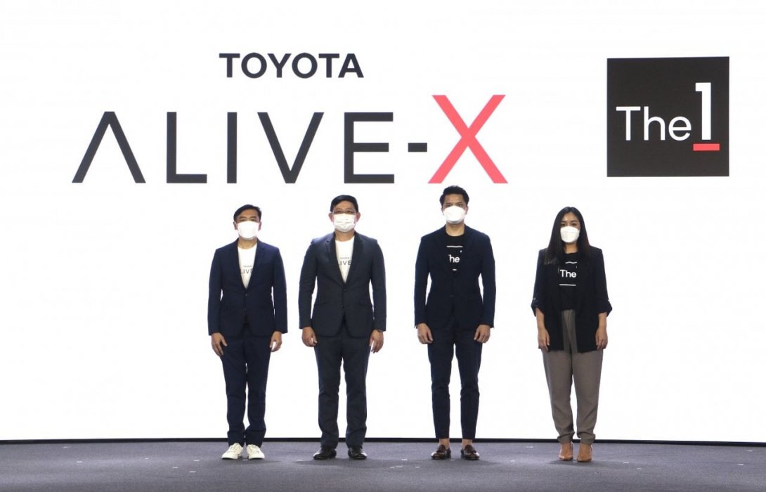 TOYOTA จับมือ The 1  แนะนำ “Toyota ALIVE-X” บน “T-Connect Application”