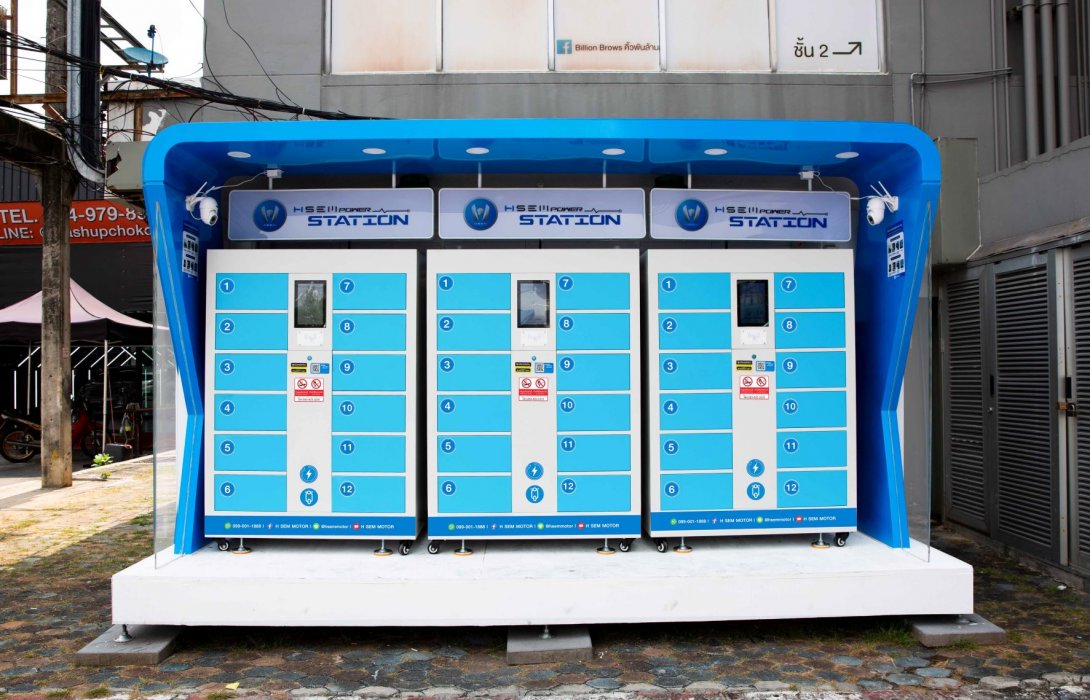 เอช เซม ลุย...ติดตั้งสถานีเปลี่ยนแบตเตอรี่ ย่านลาดพร้าว-วังหิน-โชคชัย 4
