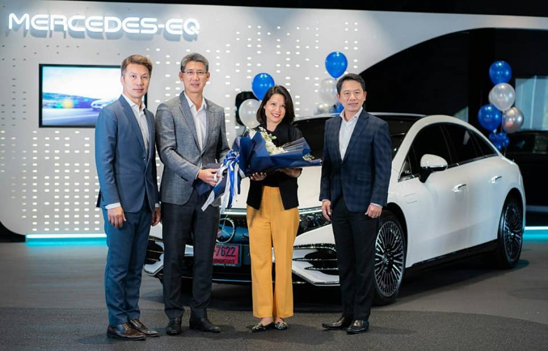 “เบนซ์ไพรม์มัส” เร่งเปิดตลาดรถไฟฟ้า ประเดิมมอบ The new EQS รายแรก ผู้บริหาร ธนบุรี เฮลท์แคร์ กรุ๊ป