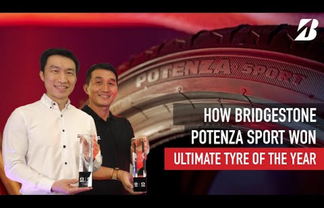 Bridgestone Potenza Sport คว้ารางวัล AUTA ประจำปี 2022 ประเภท Ultra-High Performance และ Overall Tyre of the Year