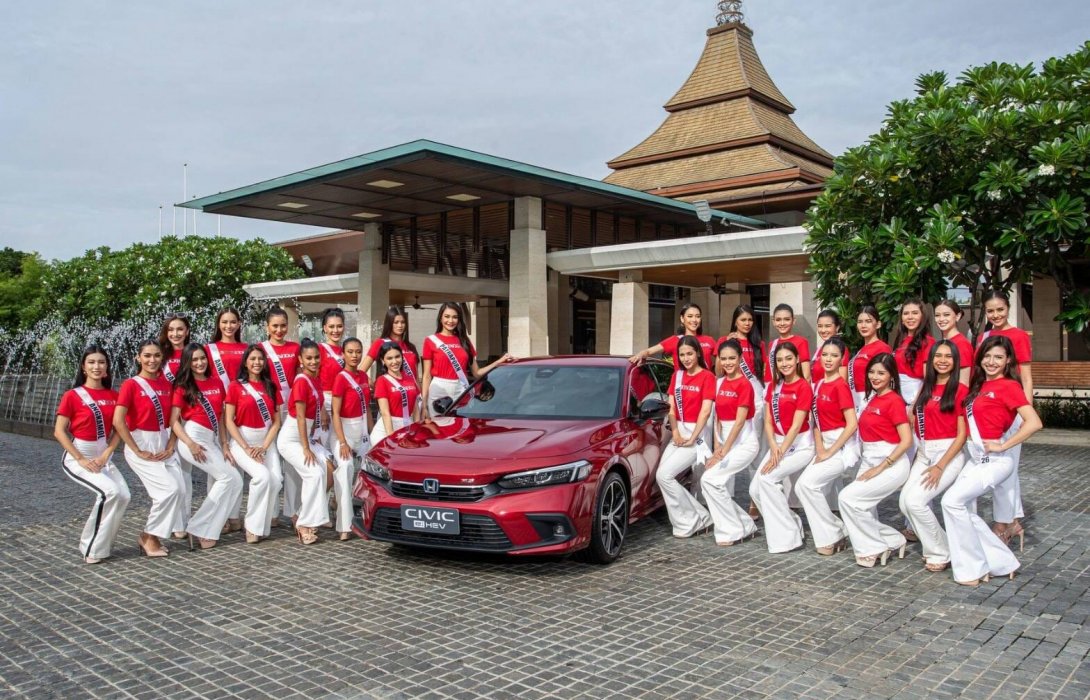 ฮอนด้า ชวนสาวงาม มิสยูนิเวิร์สไทยแลนด์ 2022สัมผัสพลังแห่งการขับเคลื่อน“ซีวิค อี:เอชอีวี ใหม่”
