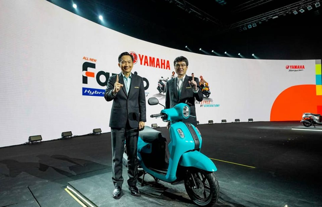 ยามาฮ่า ฉลองใหญ่ 20 ปี ผู้นำเทรนด์รถออโตเมติกเมืองไทยเปิดตัว ALL NEW YAMAHA FAZZIO HYBRID CONNECTED ใหม่ 