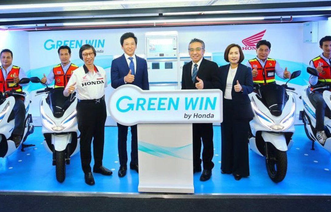 รถจักรยานยนต์ฮอนด้า เดินหน้าพัฒนา EV Ecosystem 5 โปรเจกท์ ร่วมกับพันธมิตรทั้งภาครัฐและเอกชน