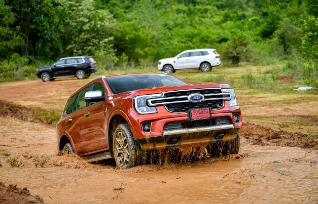 ฟอร์ด เอเวอเรสต์ เจเนอเรชันใหม่ สุดยอดสมรรถนะ เพื่อการผจญภัยเหนือระดับในทุกเส้นทาง