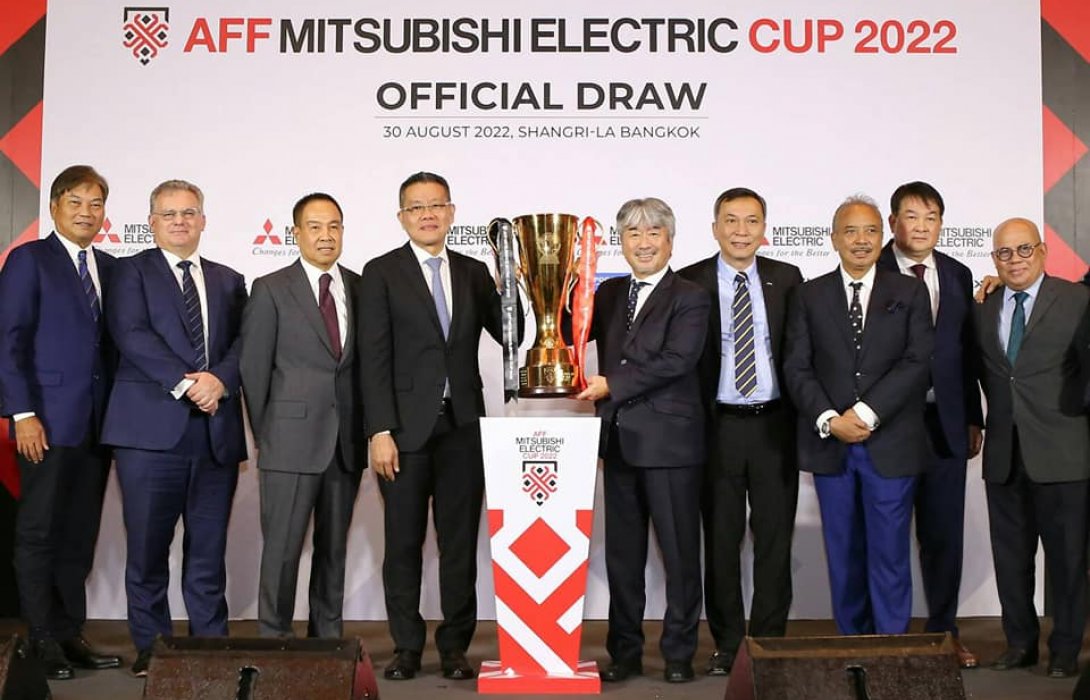 มิตซูบิชิ อิเล็คทริค ชูกลยุทธ์ สปอร์ต มาร์เก็ตติ้ง หนุน “AFF Mitsubishi Electric Cup 2022” 