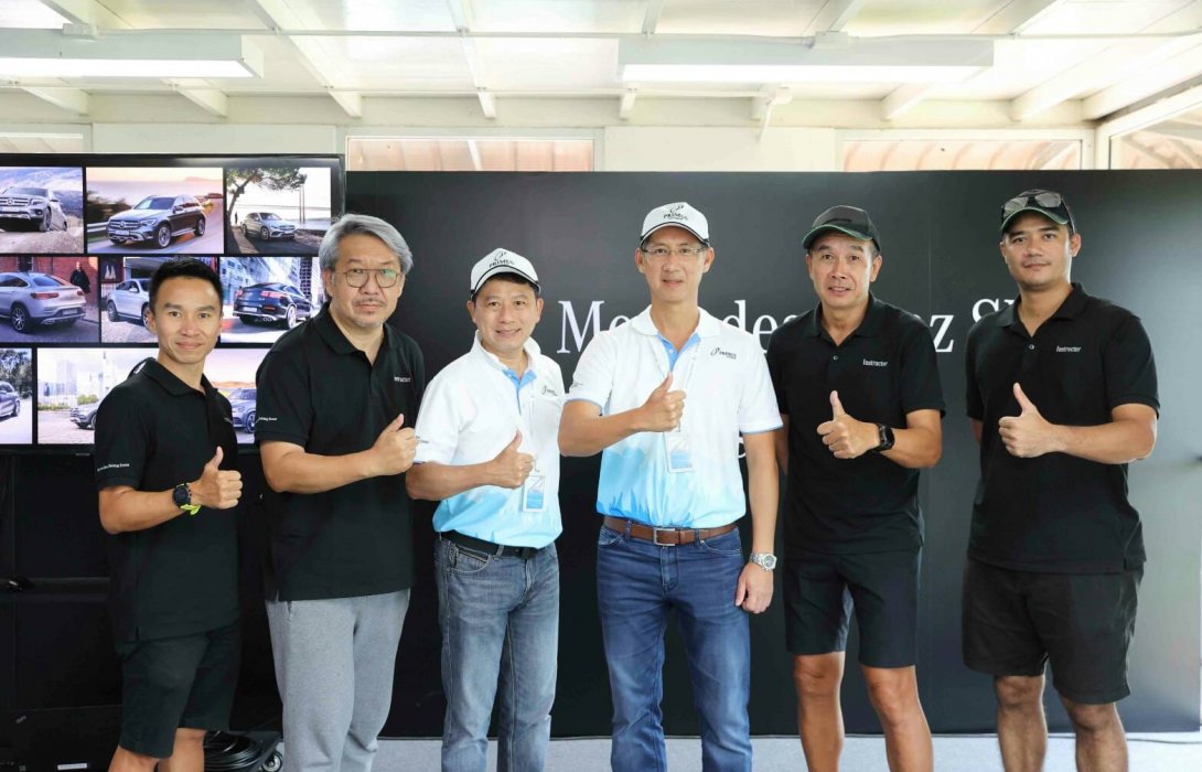 เบนซ์ไพรม์มัส จัดกิจกรรม Mercedes-Benz SUV Driving Events ณ Grand Prix Motor Park กาญจนบุรี 
