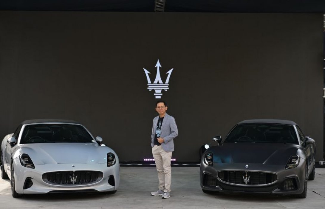 มาเซราติ ประเทศไทย เปิดตัว ‘กรันคาบริโอ’ ใหม่ อย่างเป็นทางการ มาพร้อมสองสไตล์ความแรง ทั้งรุ่น TROFEO เครื่องยนต์ NETTUNO พลังแรง และ FOLGORE ขับเคลื่อนด้วยไฟฟ้า 100%