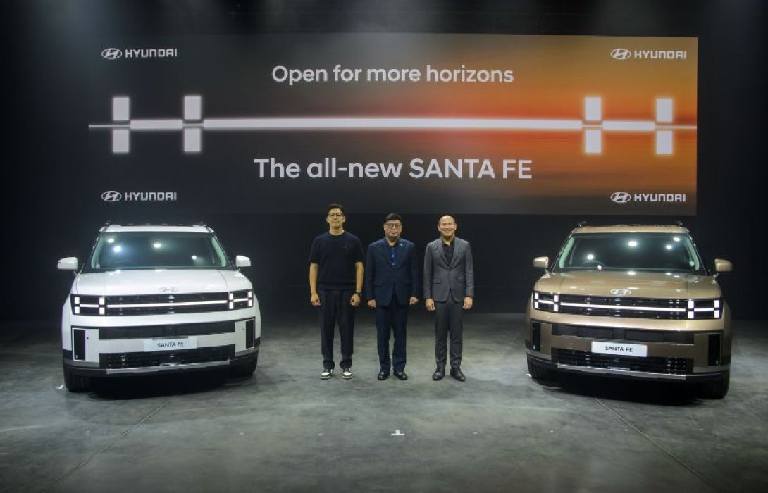 ฮุนได พลิกโฉมวงการ SUV ไทย! เปิดตัว “The all-new SANTA FE” ชูดีไซน์ Boxy พร้อมสร้างมาตรฐานใหม่ที่เหนือกว่า