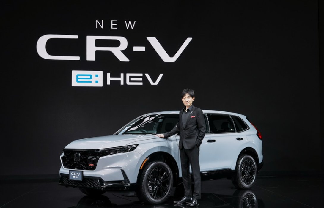 ฮอนด้า เสริมความแข็งแกร่งไลน์อัป e:HEV เปิดตัวรถใหม่หลายเซกเมนต์ นำโดยกลุ่ม SUV ทั้ง CR-V e:HEV ใหม่ และ HuNT Series อัปลุค City e:HEV ในดีไซน์พิเศษ THE BLACK OUTSHINE และเซอร์ไพรส์! การกลับมาของ STEP WGN e:HEV