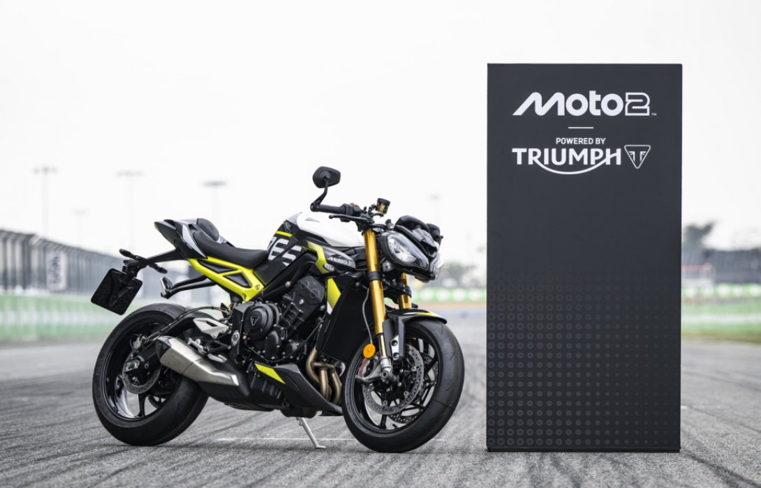 ไทรอัมพ์ มอเตอร์ไซเคิลส์ เผยโฉมรถจักรยานยนต์รุ่นพิเศษสำหรับรางวัล Triumph Triple Trophy พร้อมประกาศโครงการทดสอบเชื้อเพลิงเพื่อความยั่งยืน ในการแข่งขัน Moto2™ สนามเปิดฤดูกาล