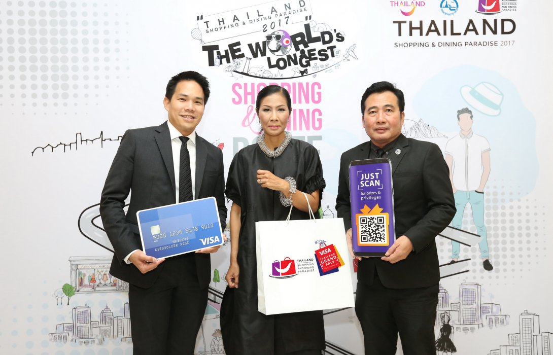 วีซ่า ไทยแลนด์ แกรนด์ เซลล์ ครั้งแรกกับโครงการท่องเที่ยวผ่านQR Code รับโลกดิจิตอล ผ่านสมาร์ทโฟน