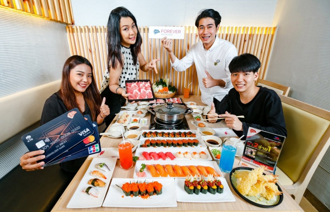 “เคทีซี”รวมร้านบุฟเฟ่ต์ดัง ออกแคมเปญฟินเวอร์กับ“อิ่มไม่อั้น..อร่อยเน้นๆ กับบัตรเครดิตเคทีซี